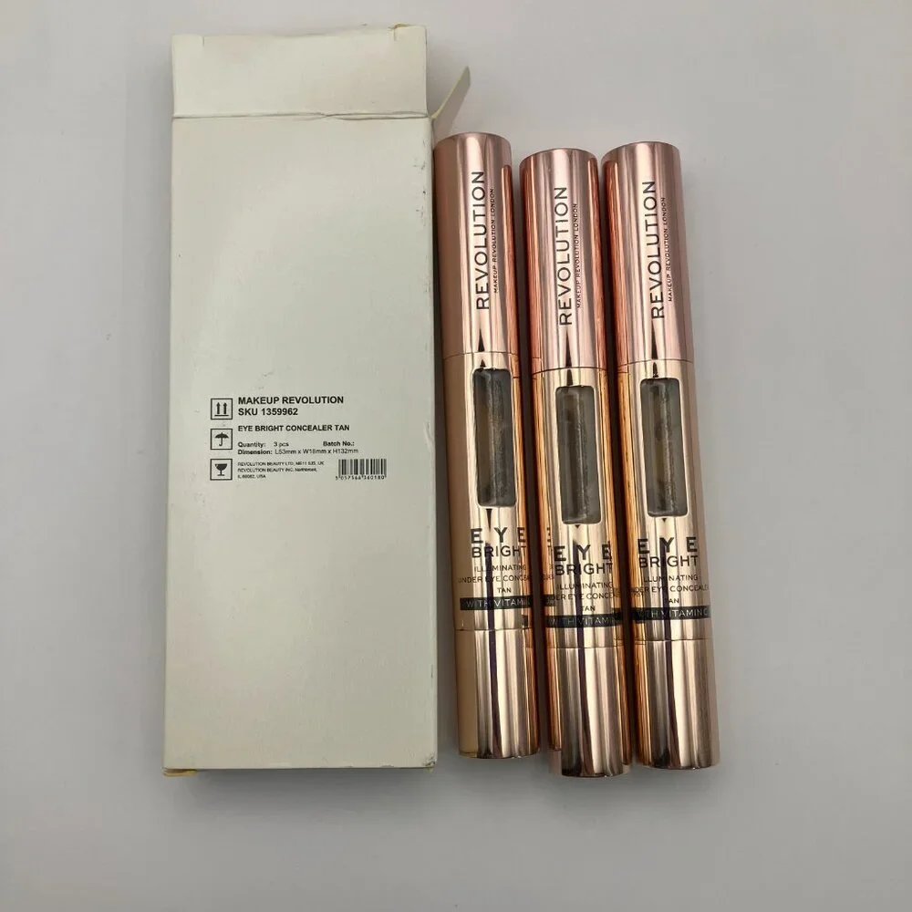 Revolution Eye Bright Bright Illuminating Under Eye Concealer Tan Vitamin C
